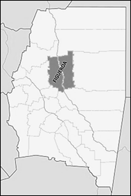 Ubicación del departamento Figueroa, Santiago del Estero